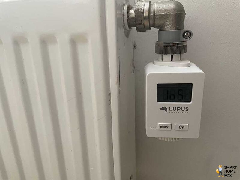 Heizung mit Lupus Electronics Heizkörperthermostat V2